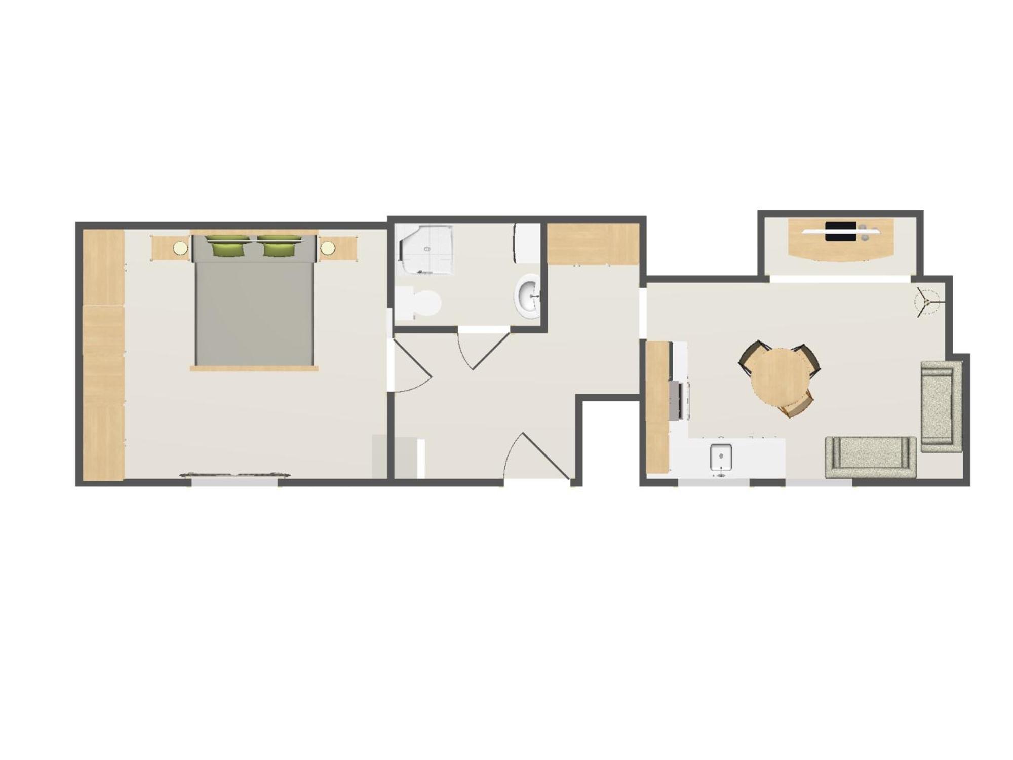 H75 Apartments Kosice Centre Rum bild